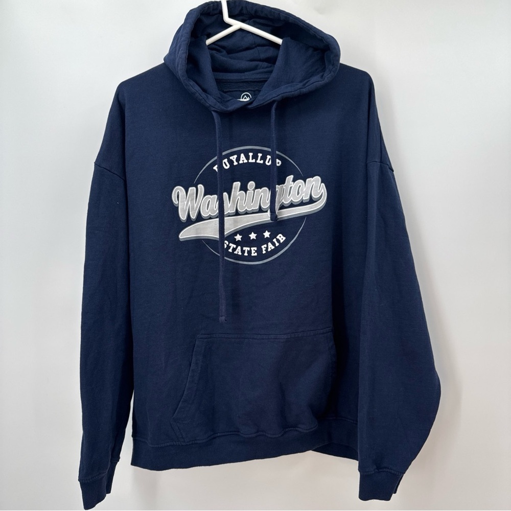 Washington State Fair Navy Hoodie - Picture 1 of 8
